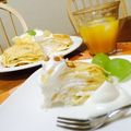 た☆え's cooksnap of when they made 豆腐クリームの豆乳クレープ.