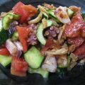 kayoyama23's cooksnap of when they made お箸がススム！たこきゅうキムチ★.