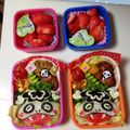 みー3姉妹の母's cooksnap of when they made 園児キャラ弁 ツチノコパンダ 妖怪.