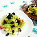 SP♪'s cooksnap of when they made 調味料いらず♪キャベツの梅海苔サラダ❤.