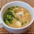 あーこ姐's cooksnap of when they made 豆腐とエノキと油揚げのお味噌汁♪.