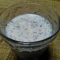 shikkachan's cooksnap of when they made 黒胡麻バナナミルク.
