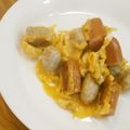 反省堂書店（のぐち）'s cooksnap of when they made ソーセージのピカタ.