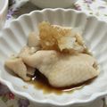 ぱるママぱたこ's cooksnap of when they made レンジde鶏皮おろしポン酢.