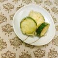 uzu1118's cooksnap of when they made ズッキーニの天ぷら.