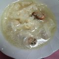 ☆うりぼう☆'s cooksnap of when they made ツルルン♪えび水餃子(*´∀`*).
