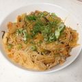 るぅとはぎ's cooksnap of when they made 豚キムチ焼きそうめん.