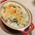 とりさん♡'s cooksnap of when they made ネギとキノコのグラタン.