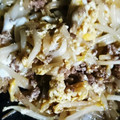 crystaI's cooksnap of when they made ✾材料3つ♡簡単もやしのひき肉炒め✾.