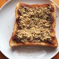 ひなコアラ's cooksnap of when they made おはぎトースト.