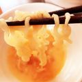 ryimama's cooksnap of when they made 辛ウマ！辛ラーメンの卵つけ麺.