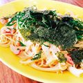 misora♪'s cooksnap of when they made 10分で出来る！イカ明太バター風パスタ.