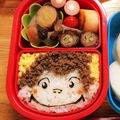 マリクソン☆'s cooksnap of when they made キャラ弁✿おさるのジョージ.