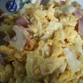 Jyohana's cooksnap of when they made 超早！ベーコンとキャベツと卵の昆布茶炒め.
