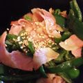 シバルカ's cooksnap of when they made 弁当、朝食☆ピーマンとハムのマヨ醤油炒め.