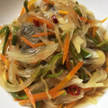 ☆あいちゃん's cooksnap of when they made 野菜たっぷり☆鯵の南蛮漬け.
