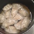 クックZ8J4H4☆'s cooksnap of when they made ワンタンの皮で水餃子.