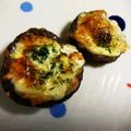 おてもやんさん's cooksnap of when they made 椎茸マヨチーズ トーストグリル.