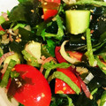 Shaohoo's cooksnap of when they made さっぱり！トマトときゅうりの和え物.