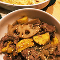 すぽちゃん's cooksnap of when they made 食欲の秋♪根菜と牛肉の甘辛煮.