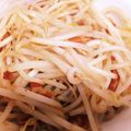 negiナスビ's cooksnap of when they made モヤシベーコン炒め.
