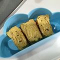 handm2015's cooksnap of when they made お弁当にカレー味のフワフワ卵焼き.