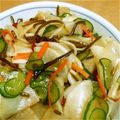 max4995's cooksnap of when they made 大根きゅうりのガーリック浅漬け.