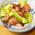 namy7mori's cooksnap of when they made タコとアボカドの柚子胡椒和え♡.