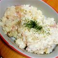 yuccov3v's cooksnap of when they made ランチに♡チーズリゾット.