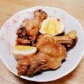 wぶぅちゃん's cooksnap of when they made 手羽元とゆで卵煮(圧力鍋).