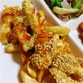 ちょちょこ✫'s cooksnap of when they made 鶏胸肉の胡麻炒め。.