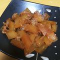joejoemi's cooksnap of when they made 簡単♡スイカの皮の土佐煮♪.