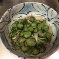 クック81SJ2I☆'s cooksnap of when they made みょうがときゅうりの酢の物.