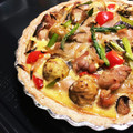 でみっちょ's cooksnap of when they made 栗とチキンときのこのキッシュ.