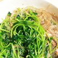 ピンクフレンチ's cooksnap of when they made 豆苗とツナ春雨の中華和え(*^^*).