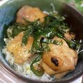 切干大根のかわさき屋's cooksnap of when they made 鶏肉とピーマンの照り焼き丼.