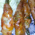 あかぷり's cooksnap of when they made 柔らか〜い！人参といんげんの豚肉巻き.