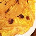 petitart's cooksnap of when they made マックのポテトでオムレツ☆.