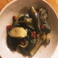 hirotanabe's cooksnap of when they made 麺つゆで簡単！ナスのピリ辛煮浸し.