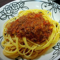 michygel's cooksnap of when they made 簡単♪合い挽きでミートソース.