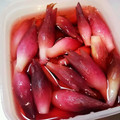 yuyayazu's cooksnap of when they made みょうがの甘酢漬け.