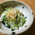 Jaye's cooksnap of when they made ツルムラサキと長芋の和え物.