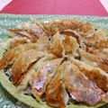 赤い電話's cooksnap of when they made キャベツとニラの餃子.