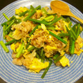 クックあこ's cooksnap of when they made 中国家庭料理！にんにくの芽の卵炒め.