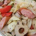 kimimaruo's cooksnap of when they made 簡単！美味しい☆蓮根の野菜炒め☆.