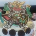 クックIWV4KD☆'s cooksnap of when they made 子供の誕生日にキャラチョコプレート.