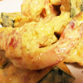 ぴん555's cooksnap of when they made エビとかぼちゃのオーロラソース和え.