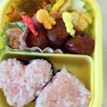 Iove♡'s cooksnap of when they made パーティーや誕生日に！ハート飾り巻き寿司.