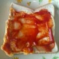 amileamila's cooksnap of when they made フライパンで目玉焼きトースト^^.