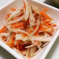 melon75's cooksnap of when they made だいこんとにんじんのうめごまサラダ.